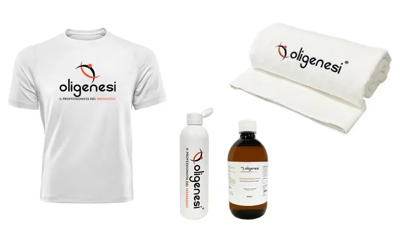Kit di Massaggio "Oligenesi" con Porta Olio
