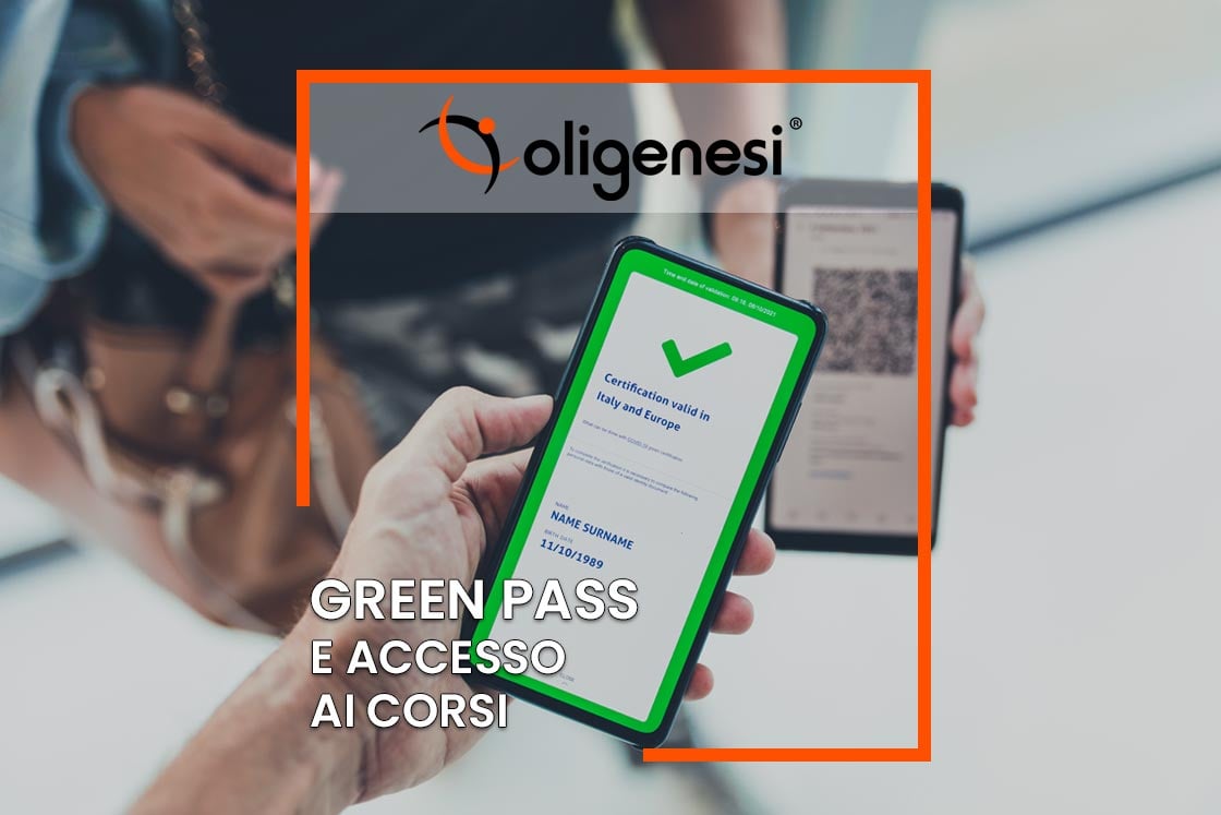 Green Pass e accesso ai Corsi di Oligenesi