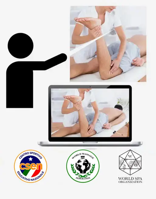 Percorso Online di Operatore Massaggio Sportivo approvato CSEN, WMF e WSO in Videoconferenza