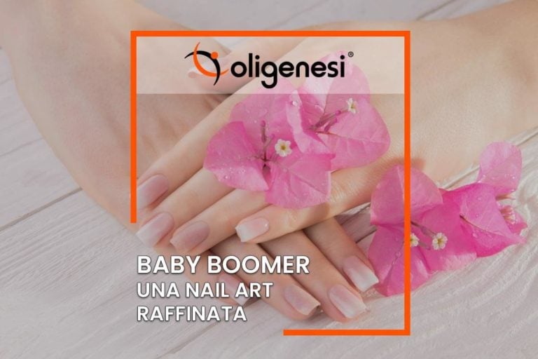 Baby Boomer: una nail art raffinata
