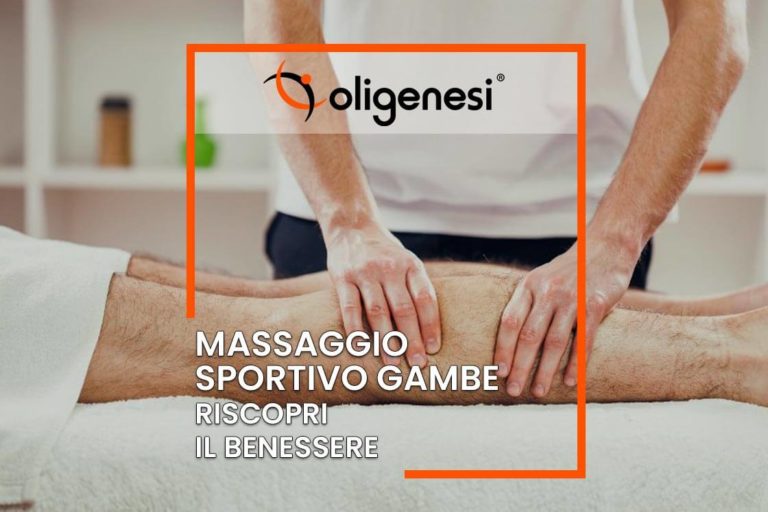 Massaggio Sportivo Gambe: riscopri il benessere
