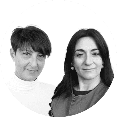 Michela Villani e Lucia Fiorelli, docenti Oligenesi