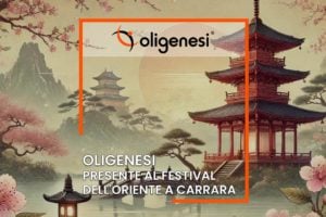 Oligenesi al Festival dell’Oriente a Carrara