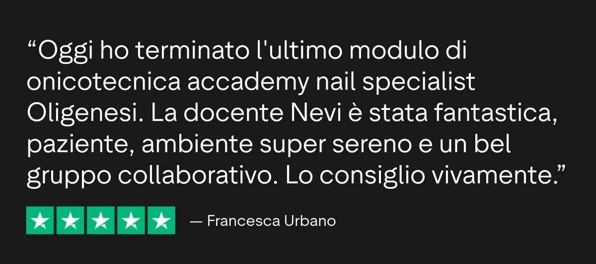 Testimonianza Nail Specialist