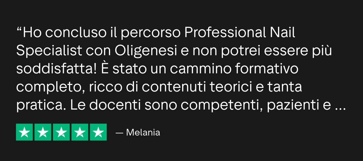Testimonianza Nail Specialist
