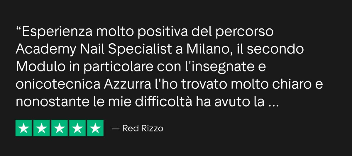 Testimonianza Nail Specialist
