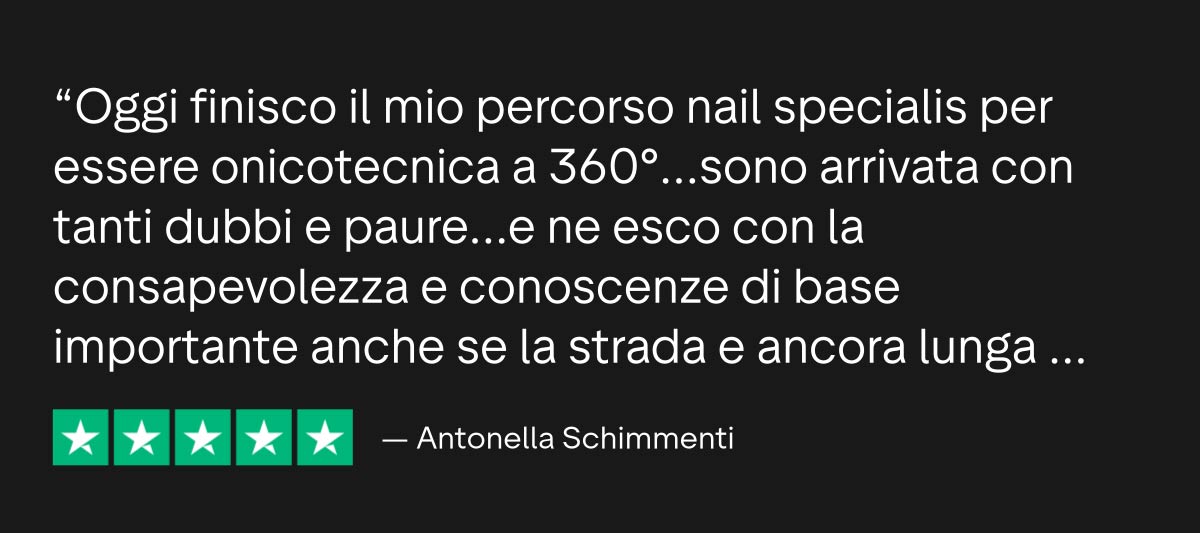 Testimonianza Nail Specialist