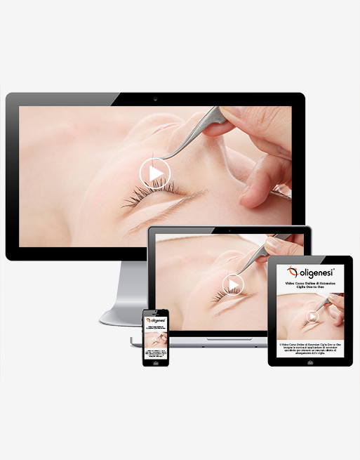 Video Corso Online di Extension Ciglia One to One